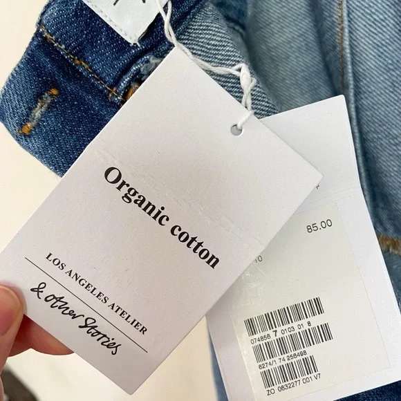 & Other Stories Organic Cotton Denim Dress - Picture 7 of 7